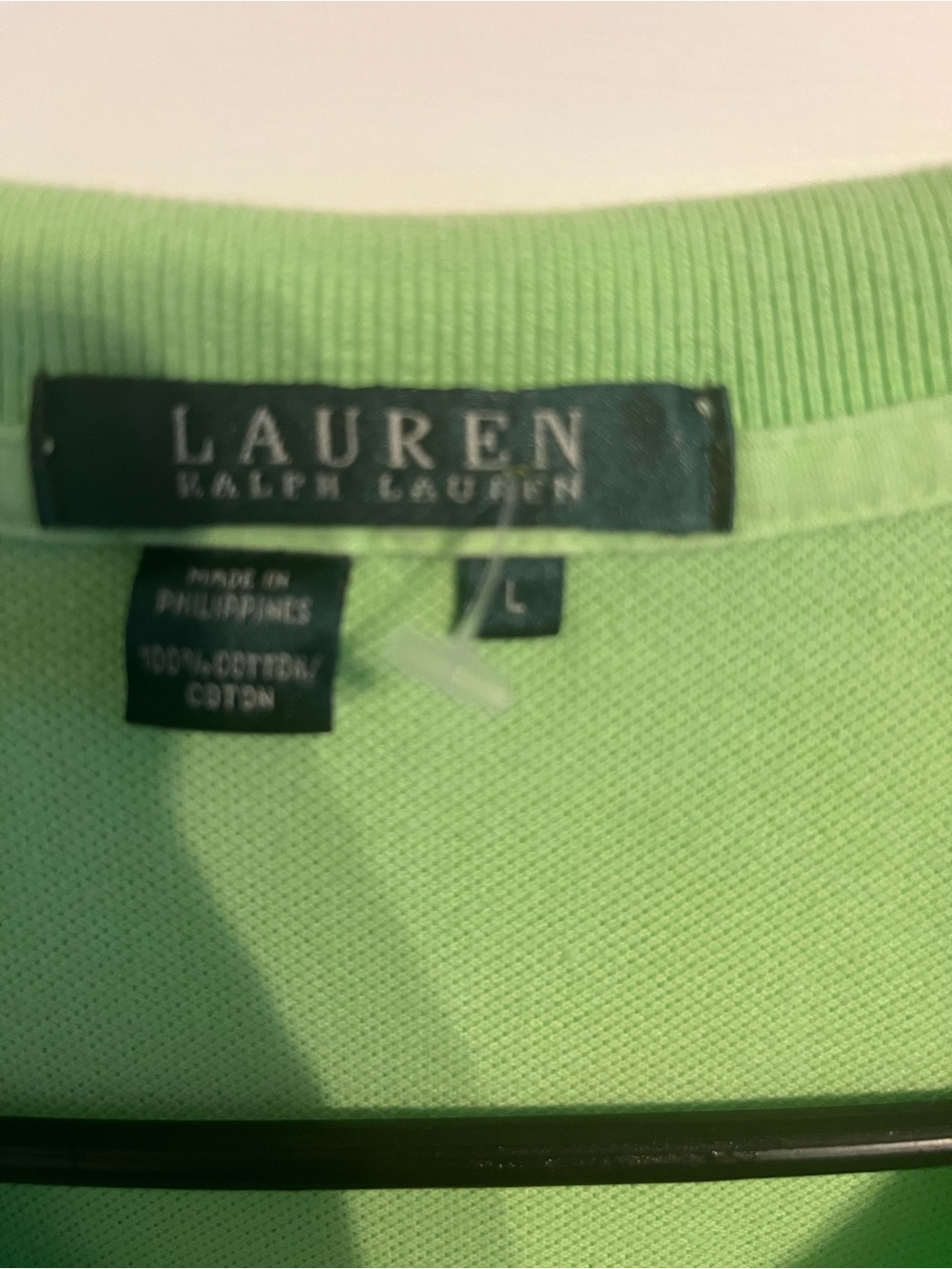Lauren Ralph Lauren women’s Light Green Polo Shirt - Picture 2 of 3